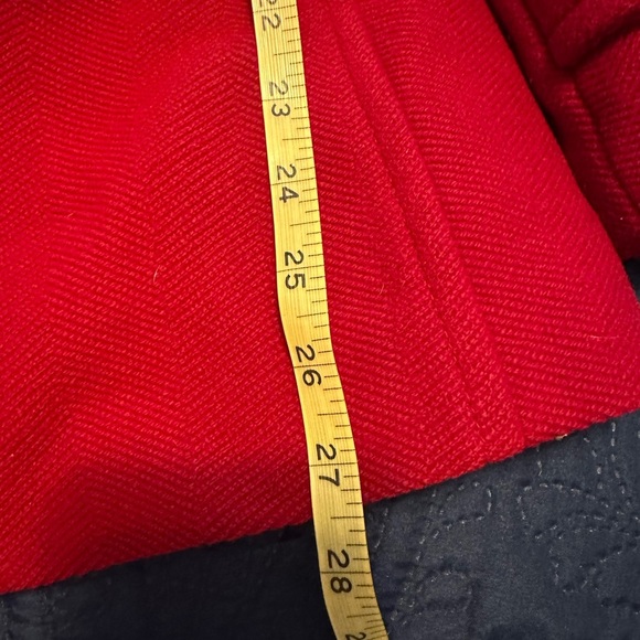 Red Talbots pea coat - Picture 12 of 13